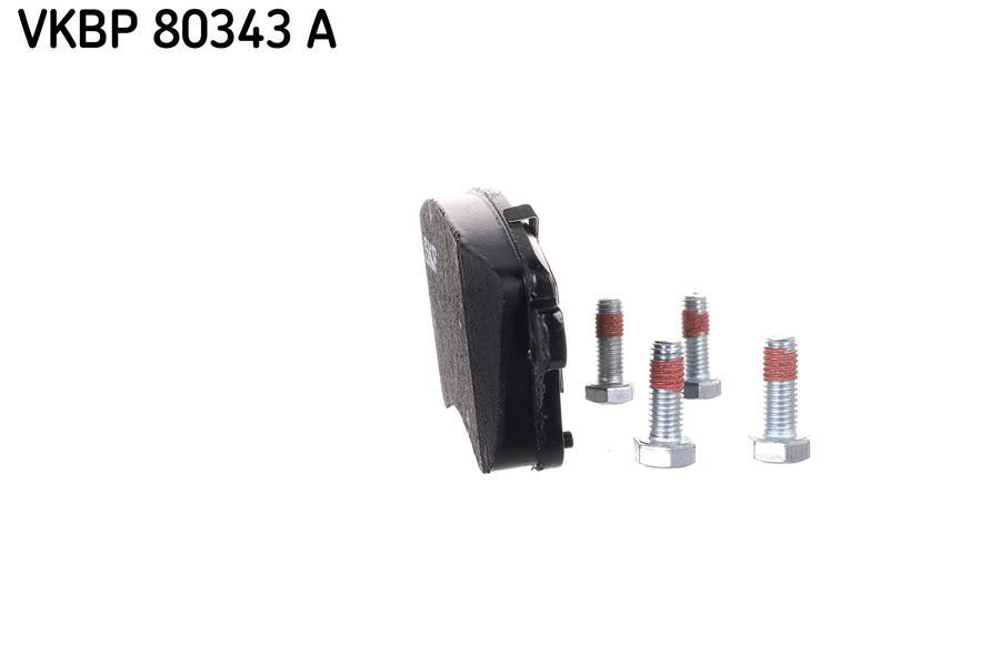 Jeu de 4 plaquettes de frein SKF ref. VKBP 80343 A